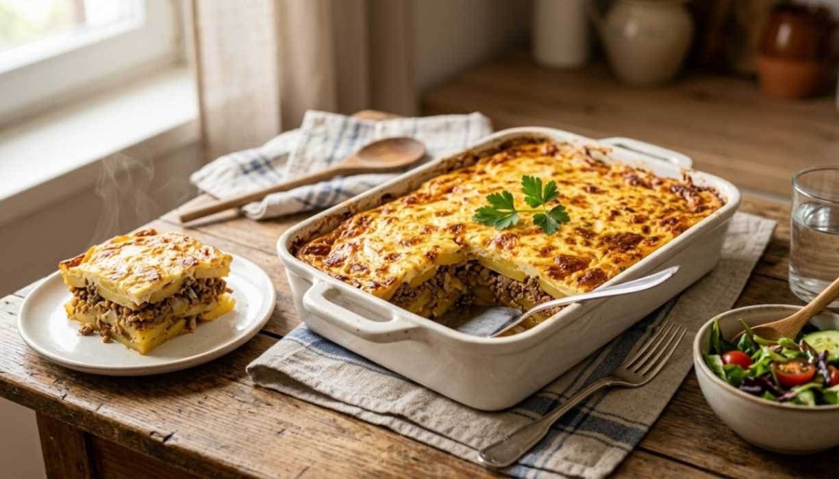 Musaka od krumpira i mljevenog mesa — sočan recept za savršenu domaću musaku
